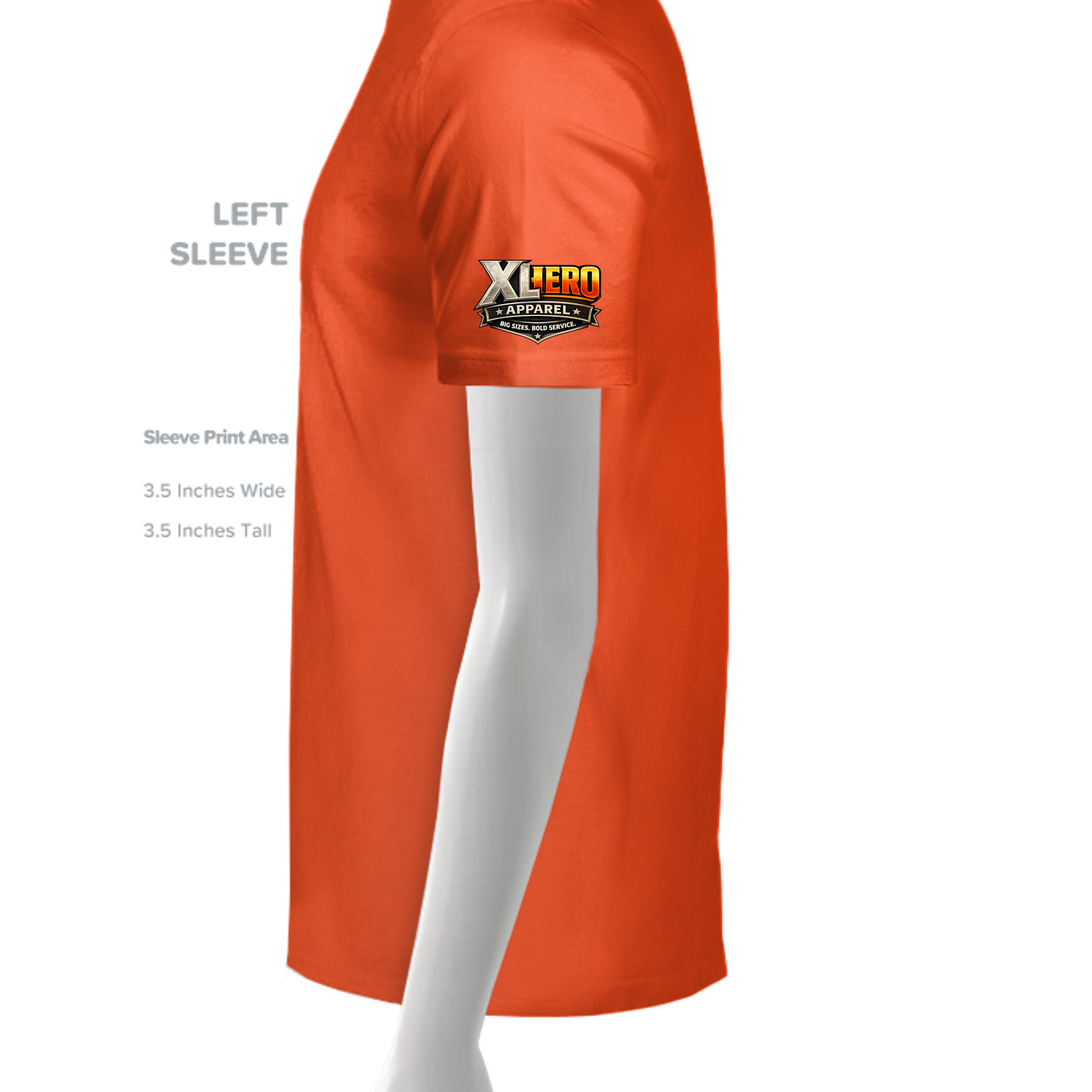SPORT ORANGE - TT11W - SLEEVE_LEFT